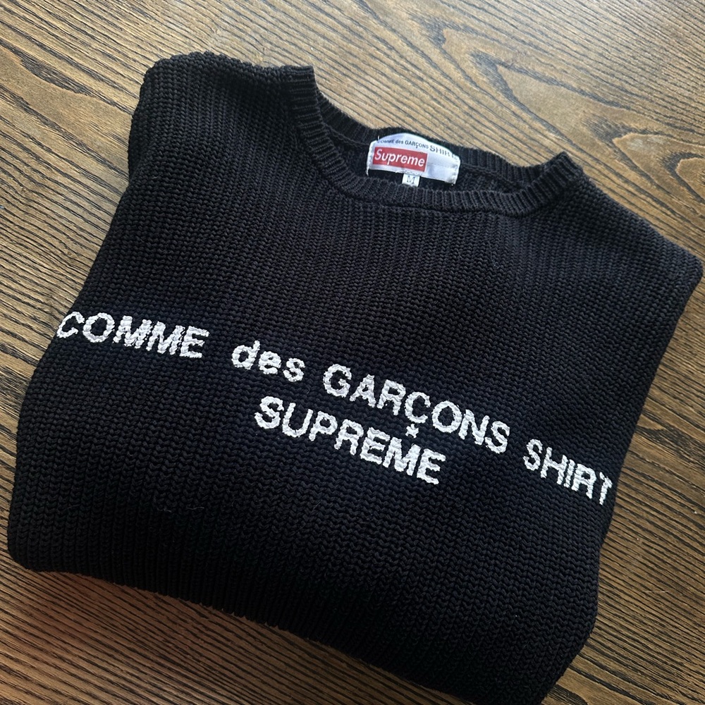 Supreme x CDG Knit Fall/Winter 2018